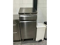 Rvs voorraad tafel - afbeelding 2 van  3