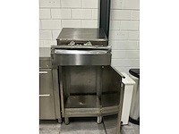 Rvs voorraad tafel - afbeelding 3 van  3