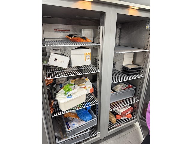 Rvs vrieskast met 2 deuren ggmgastro - afbeelding 1 van  8