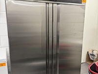 Rvs vrieskast met 2 deuren ggmgastro - afbeelding 2 van  8
