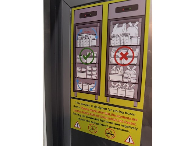 Rvs vrieskast met 2 deuren ggmgastro - afbeelding 4 van  8