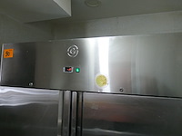 Rvs vrieskast met dubbele deur ggmgastro - afbeelding 2 van  5