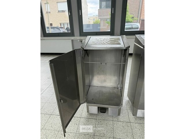 Rvs vuilnisbakken - afbeelding 4 van  6