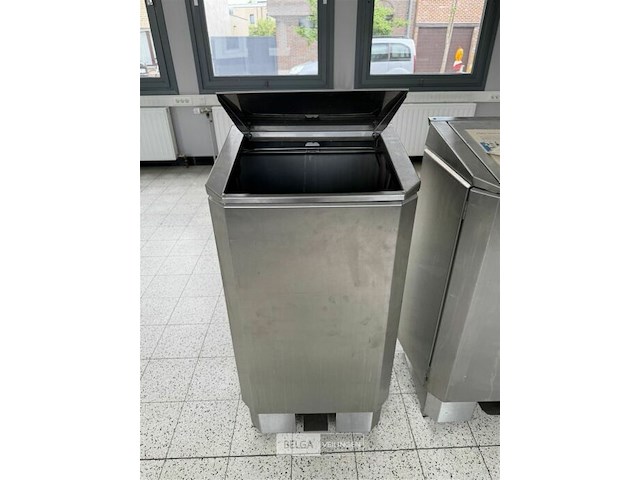 Rvs vuilnisbakken - afbeelding 3 van  6