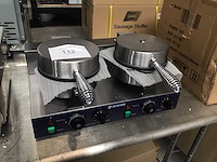 Rvs wafelijzer machine - afbeelding 3 van  5