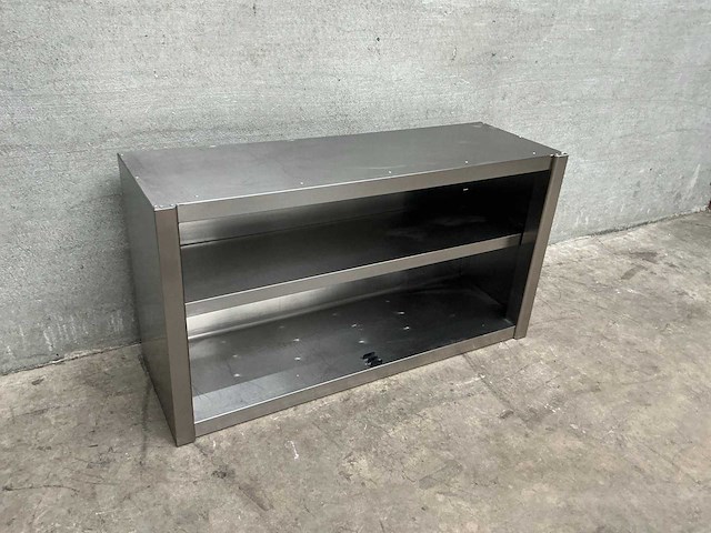 Rvs wandhangkast - afbeelding 1 van  3