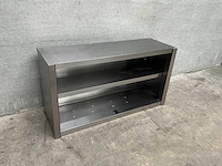 Rvs wandhangkast - afbeelding 1 van  3
