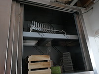 Rvs wandkast met 2 schuifdeuren - afbeelding 3 van  3