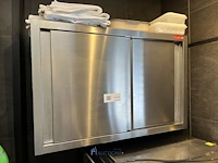 Rvs wandkast