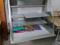 Rvs wandkoeling vitrine + terrasverwarmer - afbeelding 1 van  4