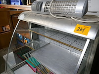 Rvs wandkoeling vitrine + terrasverwarmer - afbeelding 3 van  4