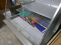 Rvs wandkoeling vitrine + terrasverwarmer - afbeelding 4 van  4