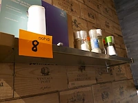 Rvs wandschappen diverse modellen - afbeelding 4 van  4