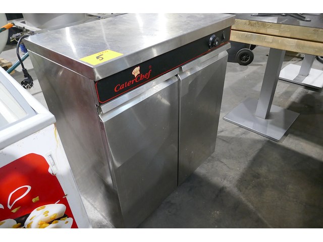 Rvs warmhoudkast karma - afbeelding 1 van  4