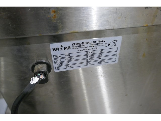 Rvs warmhoudkast karma - afbeelding 4 van  4