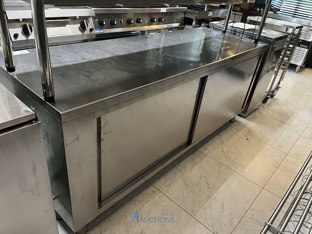 Rvs warmhoudkast / werktafel - afbeelding 5 van  5