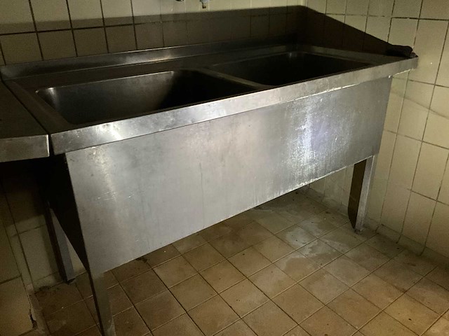 Rvs wastafel (2x) - afbeelding 7 van  7