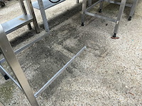 Rvs wastafel met douche - afbeelding 2 van  3