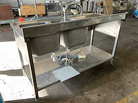 Rvs wastafel - afbeelding 3 van  3