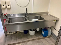 Rvs wastafel - afbeelding 2 van  5