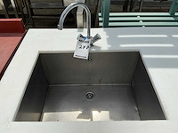 Rvs wastafel - afbeelding 1 van  1