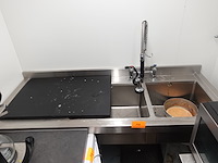 Rvs wastafel - afbeelding 1 van  2