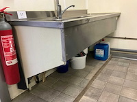 Rvs wastafel - afbeelding 3 van  3