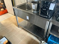 Rvs wastafel - afbeelding 1 van  7