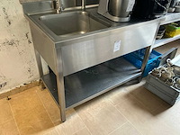Rvs wastafel - afbeelding 2 van  7