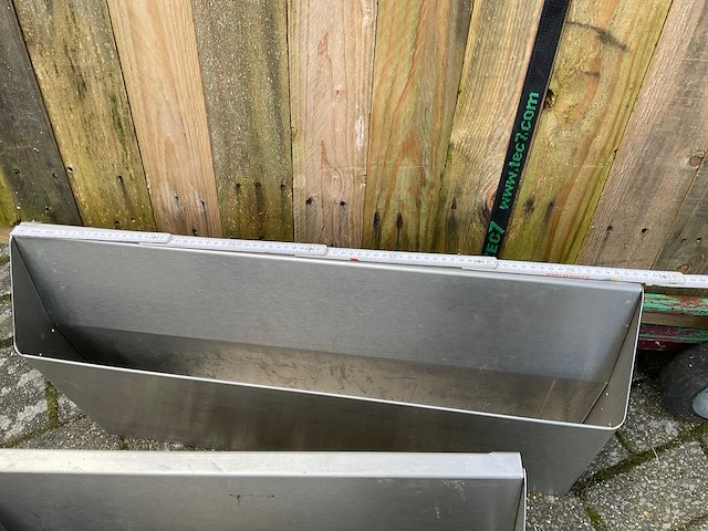 Rvs werkbakken (4x) - afbeelding 6 van  10