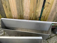 Rvs werkbakken (4x) - afbeelding 6 van  10