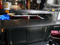 Rvs werkbank-warmhoudkast franstal - afbeelding 3 van  5