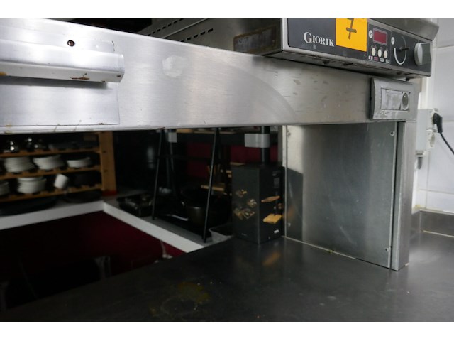 Rvs werkbank-warmhoudkast franstal - afbeelding 4 van  5