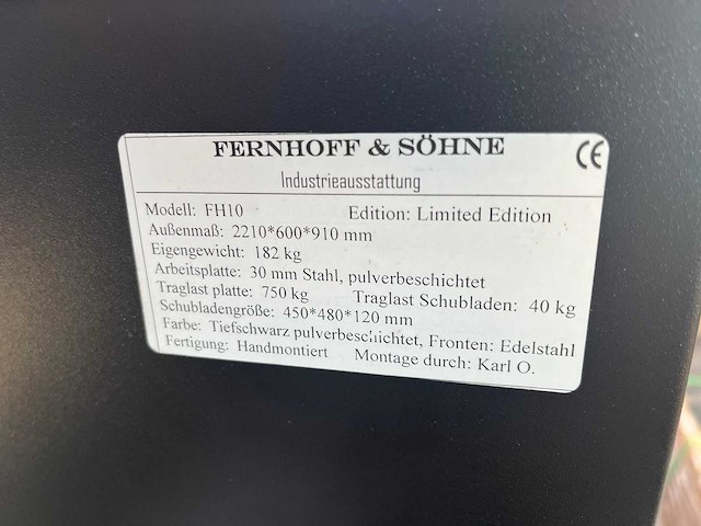 Rvs werkbank - afbeelding 10 van  10