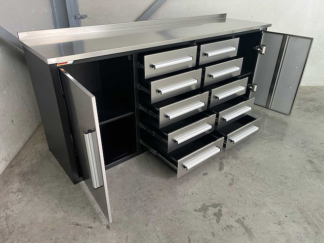 Rvs werkbank - afbeelding 6 van  10