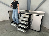 Rvs werkbank - afbeelding 9 van  10