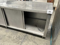 Rvs werkbank - afbeelding 3 van  4