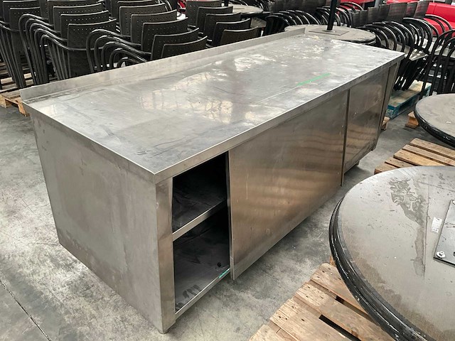 Rvs werkbank - afbeelding 3 van  8