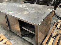 Rvs werkbank - afbeelding 5 van  8