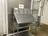 Rvs werkkar/stand - afbeelding 3 van  6