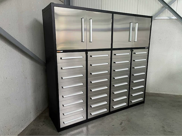 Rvs werkplaatskast (fh32) - afbeelding 1 van  13