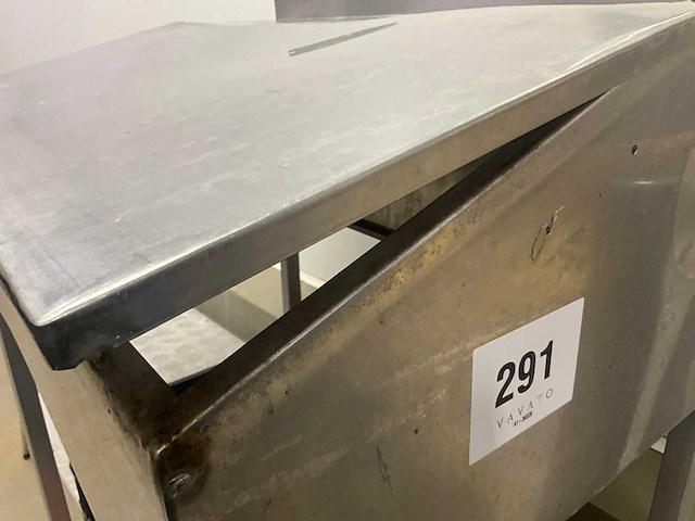 Rvs werkstand/meubel en opstap - afbeelding 4 van  8