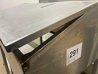 Rvs werkstand/meubel en opstap - afbeelding 4 van  8