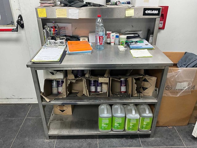 Rvs werkstation - afbeelding 1 van  14