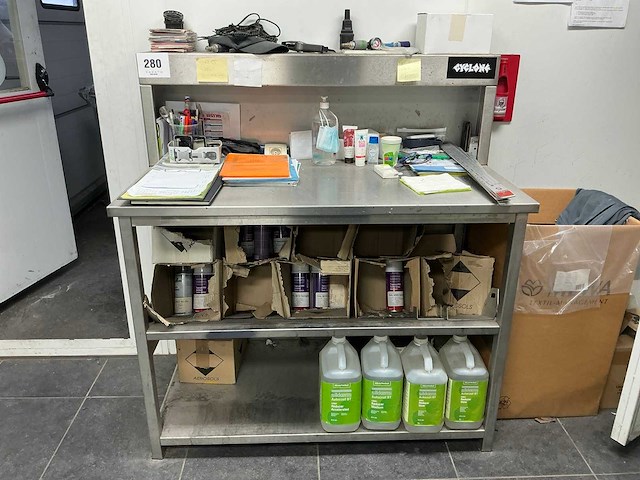 Rvs werkstation - afbeelding 12 van  14