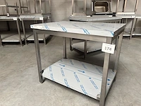 Rvs werktafel 100x70cm