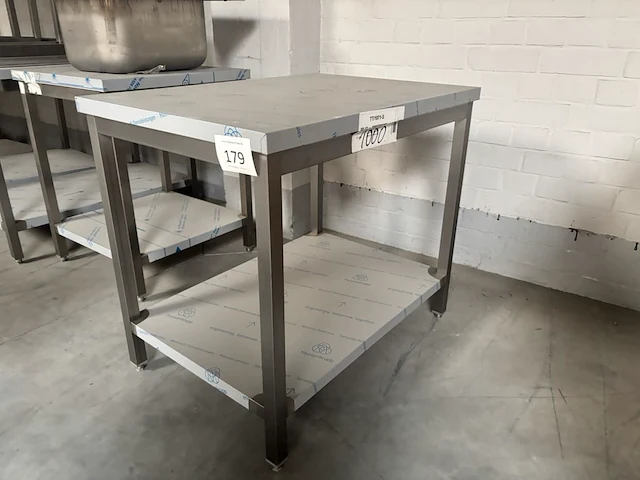 Rvs werktafel 100x70cm - afbeelding 1 van  3