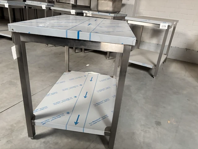 Rvs werktafel 100x70cm - afbeelding 2 van  4