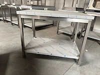 Rvs werktafel 110x70cm - afbeelding 2 van  2