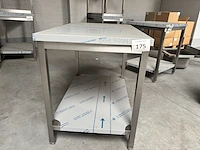 Rvs werktafel 110x70cm - afbeelding 2 van  3
